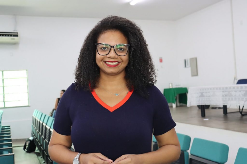 Carla Teixeira, doutora em enfermagem psiquiátrica e professora do curso de bacharelado em Enfermagem